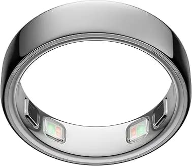 Oura Ring 5 Silver (Taille 10) – La bague connectée intelligente qui transforme votre santé au quotidien